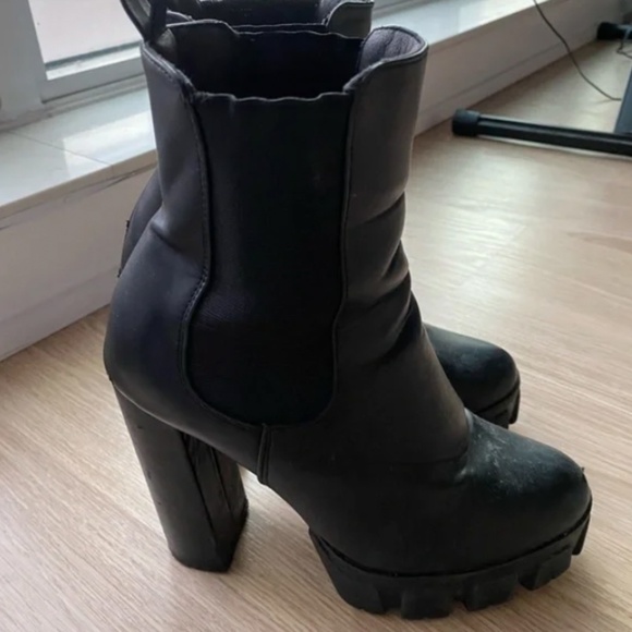 6 inch Platform Heel Boots - Picture 4 of 7